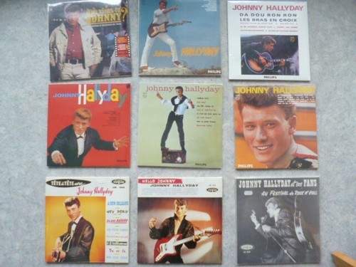 Johnny hallyday disques - disques, vogue