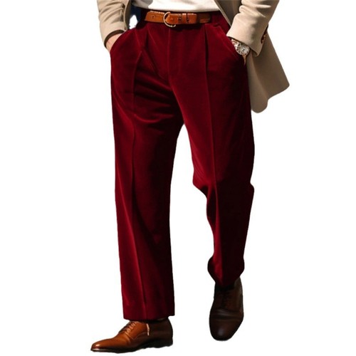 Hommes velours pantalon - pantalon, jambe