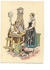 ILLUSTRATION E. NAUDY - COSTUMES DE NOS PROVINCES - FRANCHE COMTE