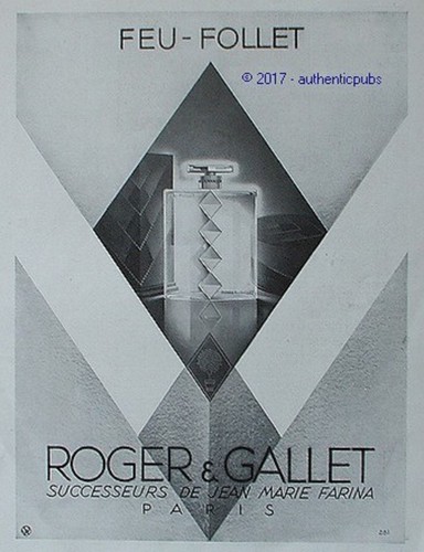 Publicite roger gallet - &,