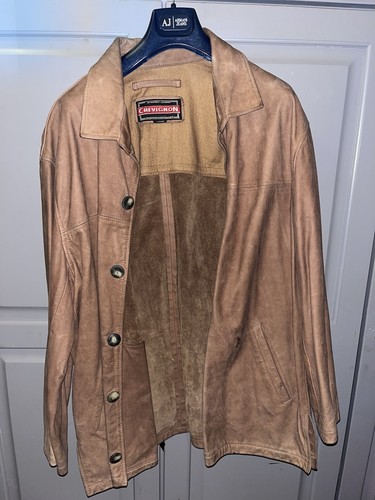 Veste cuir chevignon - cuir,