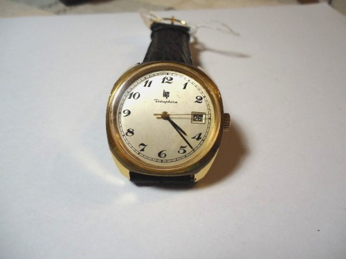 Montre lip dauphine plaque - montre,