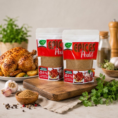 Mélange épices poulet - d'Épices, •