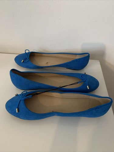 Chaussures ballerines bleues - bleues, +