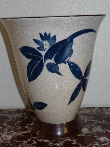 Superbe très rare vase - , art