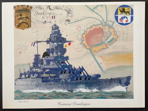 Cuirassé dunkerque 1939 - dunkerque,, v.