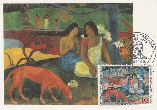 Carte 1er jour tableau paul - carte,