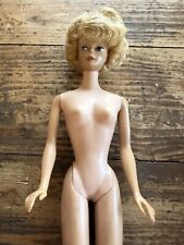 Vintage 1958 Midge Barbie Strawberry Blonde Red Bubble Cut Doll Mattel
