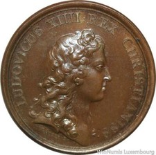 D9231 Rare Médaille Louis XIV
