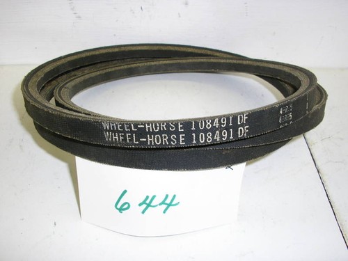 Toro wheel horse 108491 - horse, belt