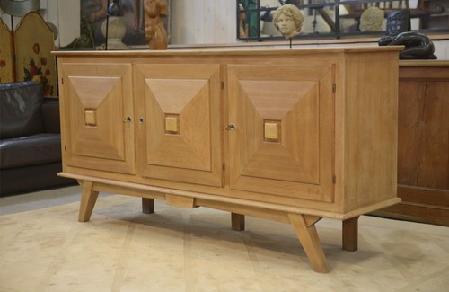 Buffet portes chêne - portes,