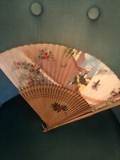 Grand Éventail  Espagnol Vintage