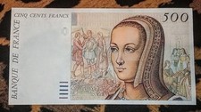 Billet 500 Francs Renaissance