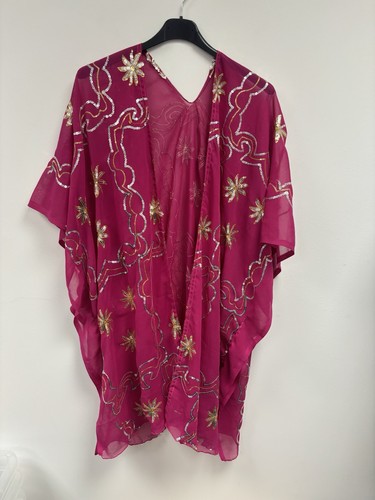 Vtg handmade indian sari - vtg,