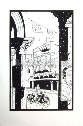 Affiche serigraphie david - affiche, bd