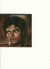 RARE / PETIT AUTOCOLLANT - MICHAEL JACKSON STICKERS SMALL / COMME NEUF LIKE NEW