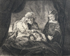 Benediction Jacob GRAVURE Eau