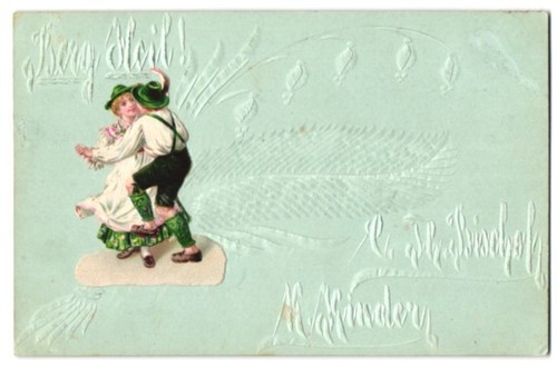 Carte postale art - carte, d'art