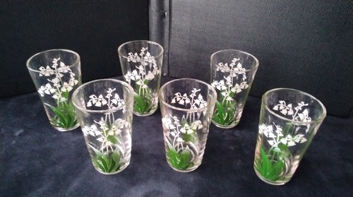 Verres liqueur anciens - verres, à