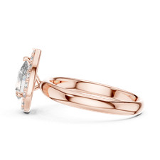 Bague diamant 0,94 ct créée