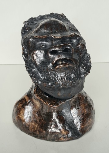 Sculpture animalière buste - , en