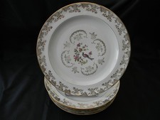 6 assiettes plates en