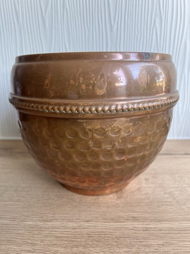 Cache pot cuivre villedieu - cache-pot,