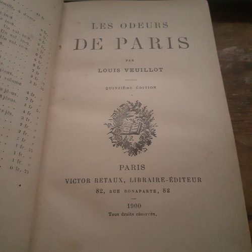 Les odeurs paris louis - de,