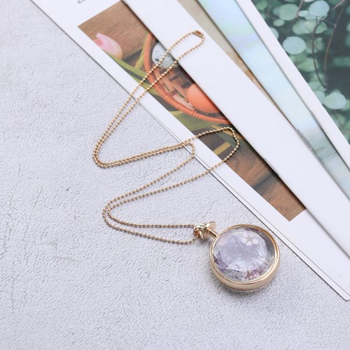 Collier fleur pendentif - de,