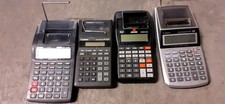 LOT-CALCULATRICE A ROULEAU CANON-PRINTER+OLIVETTI+CASIO+