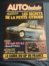 Auto hebdo autohebdo - auto, du
