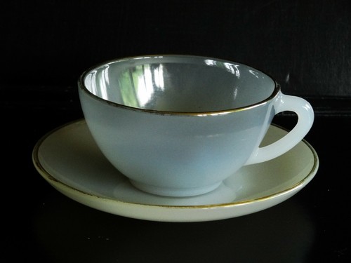 Tasse café avec - café, soucoupe