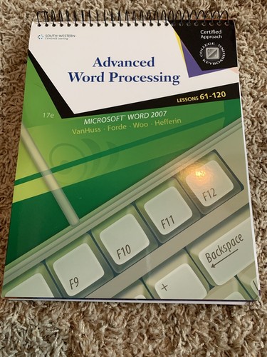 Advanced word processing - word,