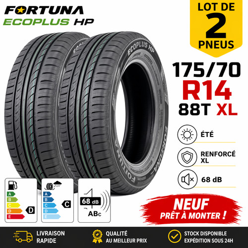 Lot pneus 175 r14 88t - 88t, xl