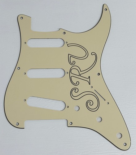 White pickguard scratch plate - white,