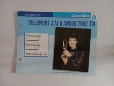 CARTE FICHE - CELINE DION