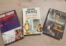 3 vol "Le moscovite, le pain de l' étranger, " 1975/83/86 par H TROYAT MK 1316