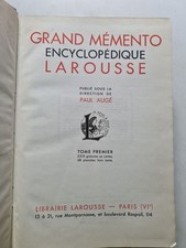 Grand Mémento Encyclopédique