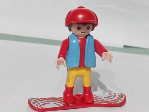 Playmobil figurine snowboard - figurine,