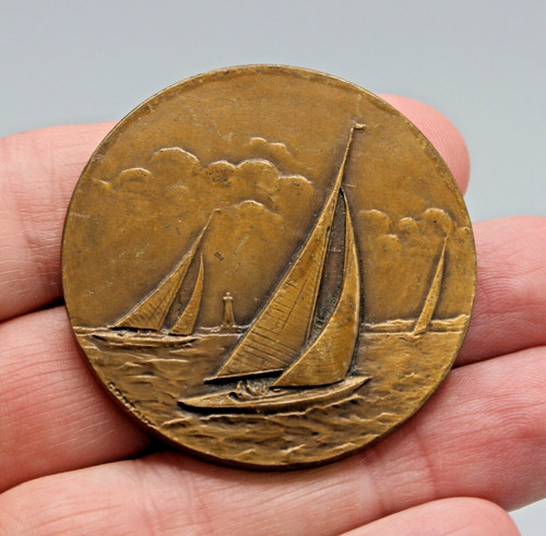 Belle medaille bronze 8 - belle, en
