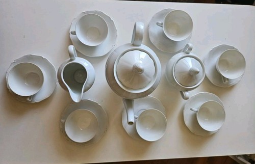 Service café porcelaine - café, en