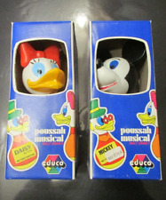 lot de 2 Culbuto poussah musical EDUCO Daisy et Mickey WALT DISNEY
