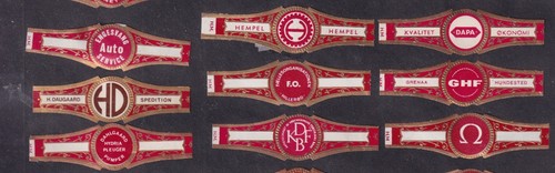 Ensemble bague cigare - bague, de