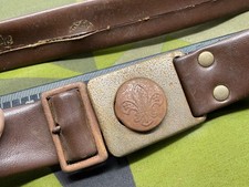 Ceinture Scout Vintage Originale - Environ 30" Taille