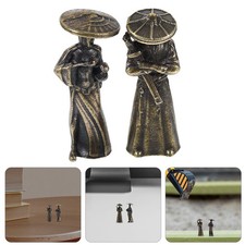  2 Pcs Statue De Guerrier
