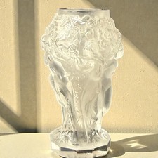 Rare LALIQUE Vase Bacchantes