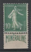 FRANCE N° 188 A " SEMEUSE 10c