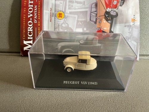 Voiture miniature peugeot vlv - voiture,