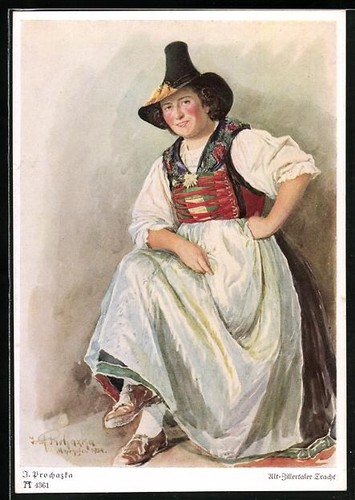 Femme costume tyrolien avec - costume,