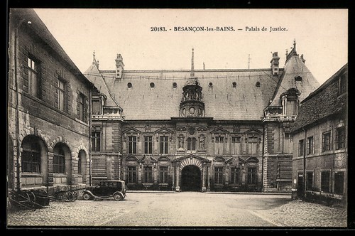 Cpa besancon les - cpa, palais